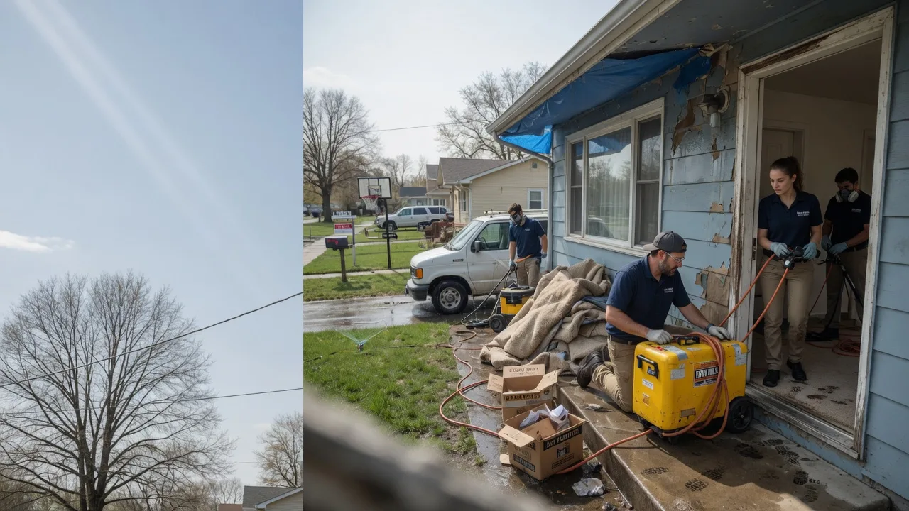 Basement Flood Cleanup in Leoti, KS near me